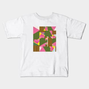 MODERN POP ART PATTERN Kids T-Shirt